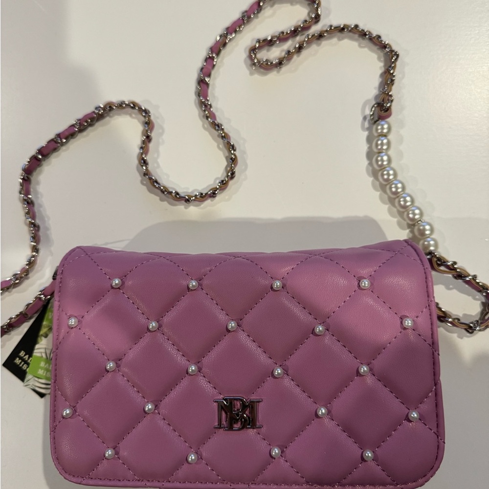 Badgley Mischka Purple Cross body bag